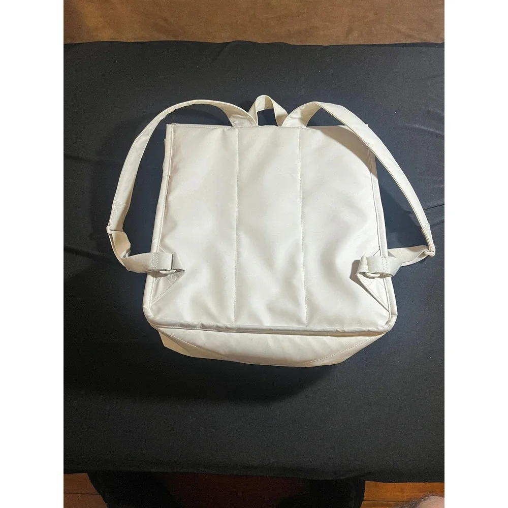 Herschel Supply Co. City Backpack Off-White Buckle Flap Top Bag Mens Womens